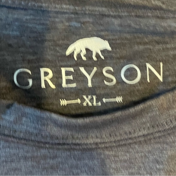 Greyson performance gray T Shirt XL - Picture 2 of 3